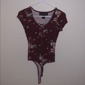 Floral bodysuit